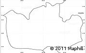 Blank Simple Map of Bolanos