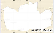 Classic Style Simple Map of Bolanos