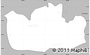 Gray Simple Map of Bolanos