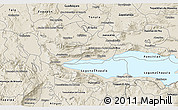 Shaded Relief 3D Map of Chapala