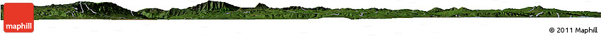 Satellite Horizon Map of Chapala, darken