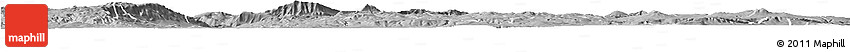 Satellite Horizon Map of Chapala, lighten, desaturated