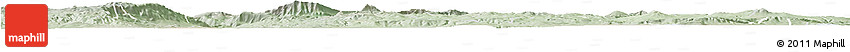 Satellite Horizon Map of Chapala, lighten