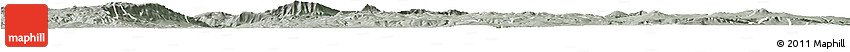 Satellite Horizon Map of Chapala, lighten, semi-desaturated