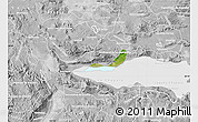 Satellite Map of Chapala, lighten, desaturated