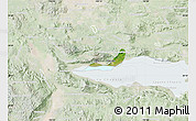 Satellite Map of Chapala, lighten