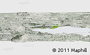 Satellite Panoramic Map of Chapala, lighten, semi-desaturated