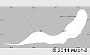 Gray Simple Map of Chapala