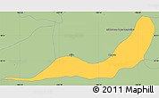 Savanna Style Simple Map of Chapala