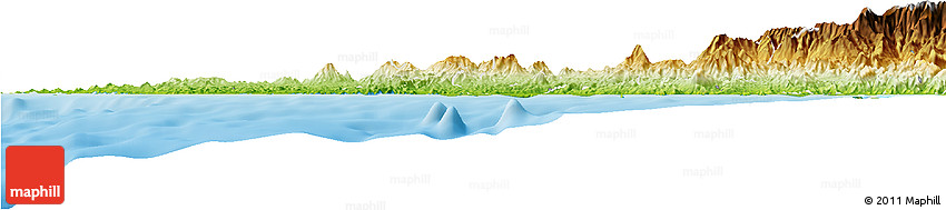 Physical Horizon Map of Cihuatlan