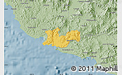 Savanna Style Map of Cihuatlan
