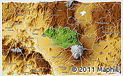 Satellite 3D Map of Ciudad Venustiano C., physical outside