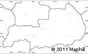 Blank Simple Map of Cuatitlan, no labels