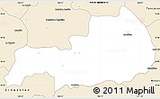 Classic Style Simple Map of Cuatitlan
