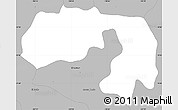 Gray Simple Map of Ejutla