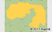 Savanna Style Simple Map of Ejutla
