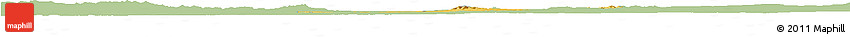Savanna Style Horizon Map of Encarnacion De Diaz, single color outside