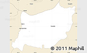 Classic Style Simple Map of Encarnacion de Diaz