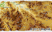 Physical 3D Map of Guachinango