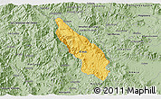 Savanna Style 3D Map of Guachinango