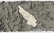 Shaded Relief 3D Map of Guachinango, darken