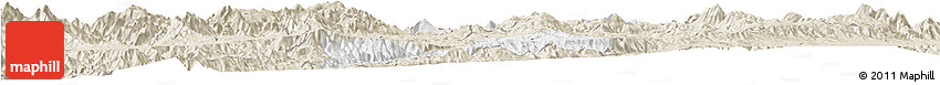 Classic Style Horizon Map of Guachinango