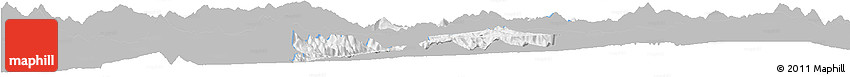 Gray Horizon Map of Guachinango, single color outside