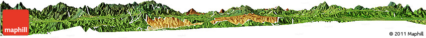 Physical Horizon Map of Guachinango, satellite outside