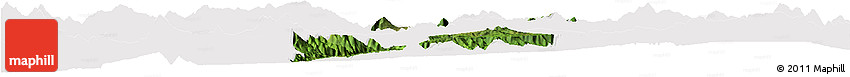 Satellite Horizon Map of Guachinango, cropped outside