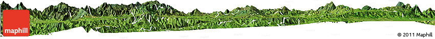 Satellite Horizon Map of Guachinango