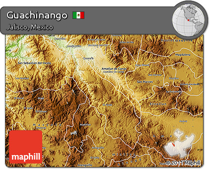 Physical Map of Guachinango