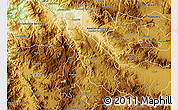 Physical Map of Guachinango