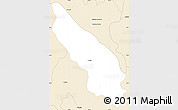 Classic Style Simple Map of Guachinango