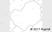 Blank Simple Map of Guadalajara, no labels