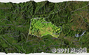 Satellite 3D Map of Hostotipaquillo, darken