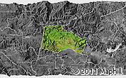 Satellite 3D Map of Hostotipaquillo, desaturated
