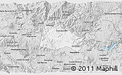 Silver Style 3D Map of Hostotipaquillo