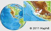 Physical Location Map of Hostotipaquillo, highlighted parent region