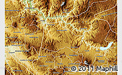 Physical Map of Hostotipaquillo