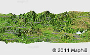 Satellite Panoramic Map of Hostotipaquillo