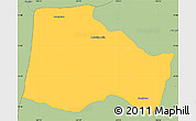 Savanna Style Simple Map of Hostotipaquillo