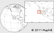 Blank Location Map of Isla, highlighted parent region