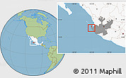Savanna Style Location Map of Isla, highlighted country, highlighted parent region