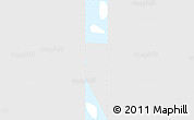 Silver Style Simple Map of Isla, single color outside