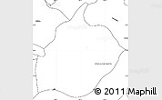 Blank Simple Map of Ixtlahuacan de los Membri