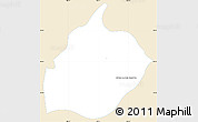 Classic Style Simple Map of Ixtlahuacan de los Membri, single color outside