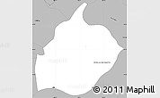 Gray Simple Map of Ixtlahuacan de los Membri