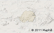 Shaded Relief 3D Map of Jesus Maria, lighten