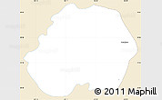 Classic Style Simple Map of Jesus Maria, single color outside