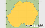 Savanna Style Simple Map of Jesus Maria, cropped outside